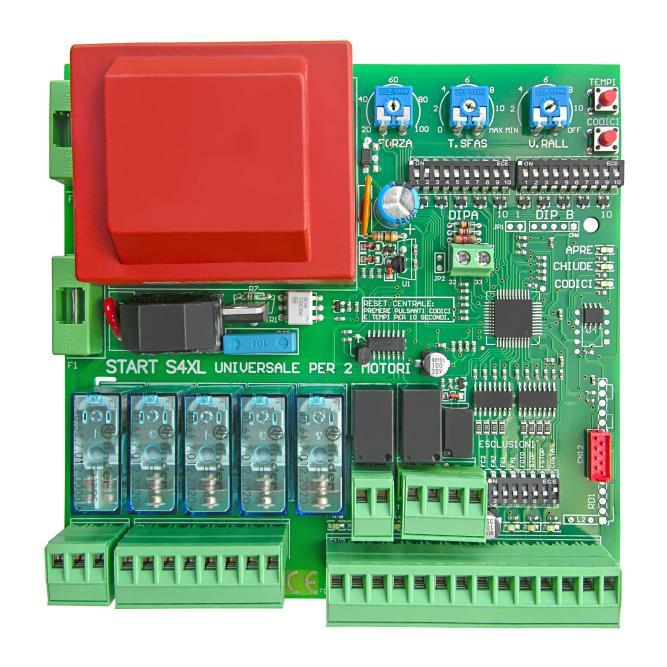 Centrale Universale per Cancelli a Battenti e Scorrevoli Multi-Marca 230V