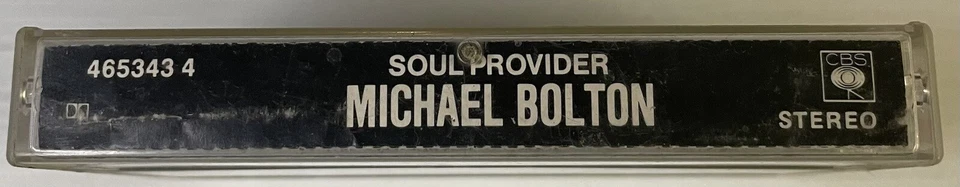 Michael Bolton Soul Provider Music Cassette Tape 465343 4 CBS Records 1989 OG - Image 3 of 4