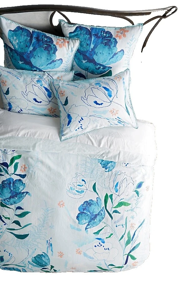 Anthropologie White King Duvet Covers & Bedding Sets