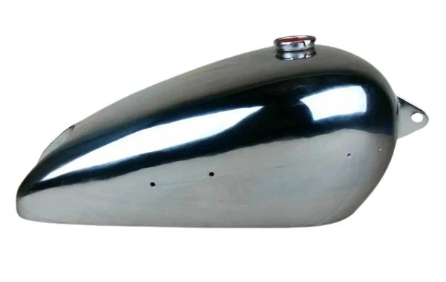 APTO PARA TANQUE DE GASOLINA CROMADO ÉMBOLO RÍGIDO BSA B31 B32 B33 B34 Foto 2 de 4