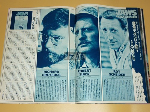 JAWS cover 1975 JPN Movie Magazine Book ROBERT REDFORD ALAIN DELON BRUCE LEE - Picture 16 of 21