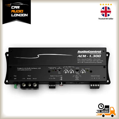 AudioControl ACM-1.300 Monoblock Micro Verstärker mit AccuBASS  - 300W @ 2 Ohm