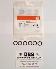 Cummins O Ring Seal Injector Set Tube Connector Crossover 24V Fuel 98-02 VP44