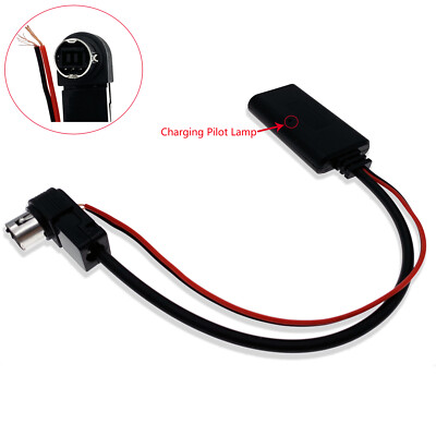 Bluetooth Aux Adapter Cable For Alpine CDA-9851R CDA-9853R CDA-9855R CDA-9812RB