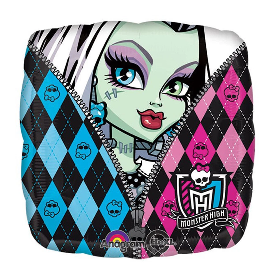 Monster High Suministros de Fiesta de Cumpleaños 17" Globo de Lámina Niñas Halloween Frankie Foto 2 de 3