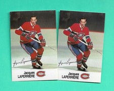 (2) JACQUES LAPERRIERE 1988-89 ESSO CANADIENS  MINI  CARD (V3304)  