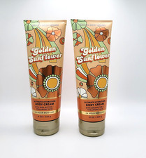 Bath  Body Works Golden Sunflower Ultimate Hydration Body Cream 8 oz Set of 2