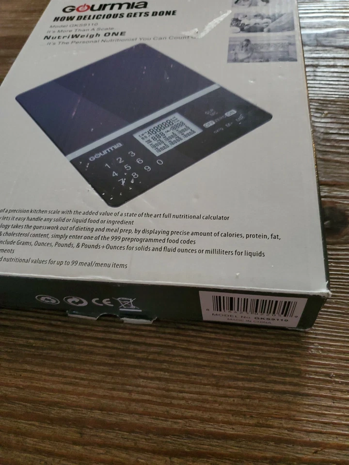 Gourmia Nutrition Scale GKS9110 - Image 4 of 4