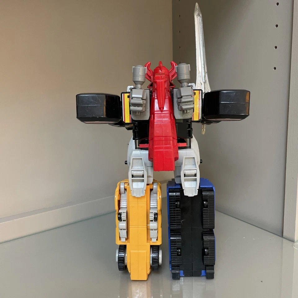 1993 Bandai Mighty Morphin Power Rangers Megazord Complete Original Vintage MMPR - Image 4 of 4