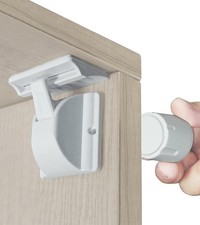 Magnetic Baby Proofing Cabinet Locks - Child Safety for Cabinets, Drawers  C...