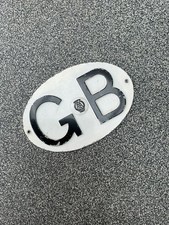 Vintage Gb Aa Car Badge - Gb Automobile Association Car Plate Badge Emblem