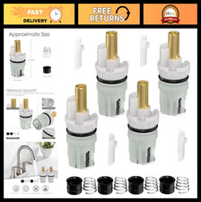 Faucet Stem Replacement Kit for Two Handle Faucets - Includes Cartridge, Seat 