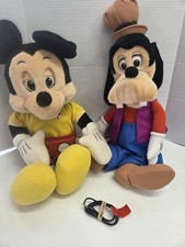 Vintage Disney Talking Mickey Mouse  Goofy World of Wonder