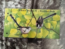 GB.Jersey.Birdlife 1V.Wood birds.x3 mnh stamp mini sheet Pres Pck.FV£1.96.BC🇺🇦