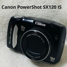 Canon PowerShot SX120 IS Compact Camera - Tested Working - Excellent Condition