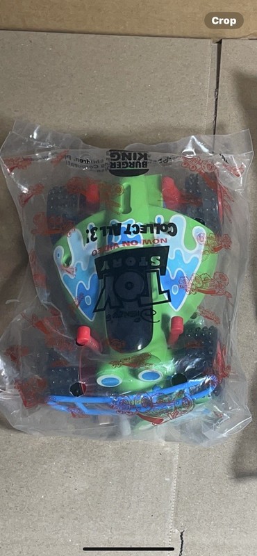 1995 Vintage Burger King Disney Pixar Toy Story RC Car Brand New and Sealed