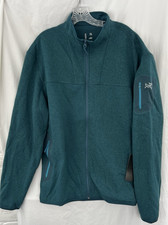 Arc'teryx Covert Fleece Cardigan Full Zip Sweater Jacket Men's XXL Oceanus