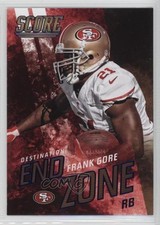 2014 Score Destination Endzone Frank Gore #DE6 0c4