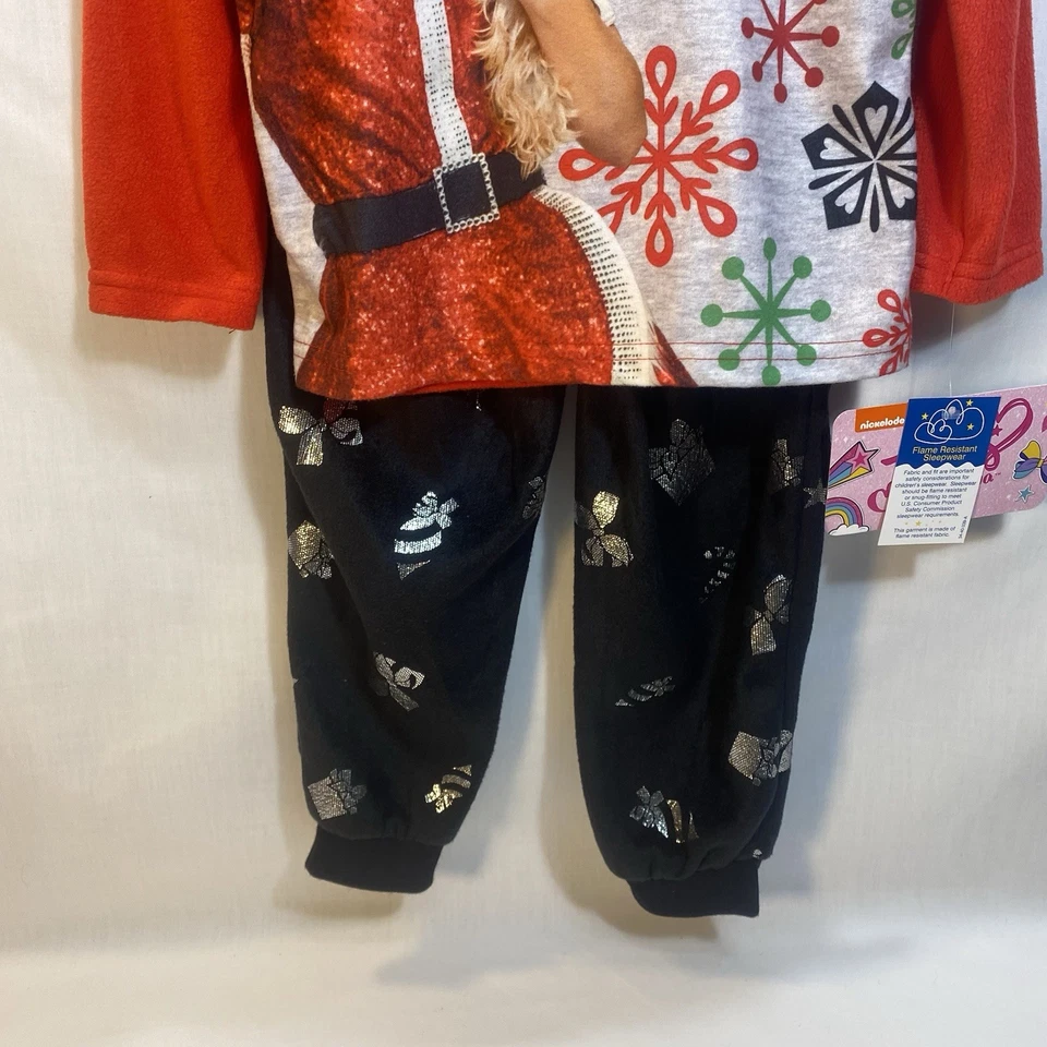 Nuevo conjunto de pijama de vacaciones Jojo Siwa para niña talla 6 dice bailando a través de la nieve ¡¡lindo!!* Foto 3 de 4