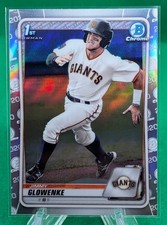 Jimmy Glowenke 2020  Bowman Draft 1st Chrome Refractor #BD-35 Giants