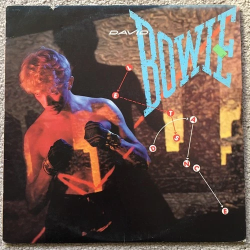 DAVID BOWIE - LET'S DANCE, LP record, original 1983, SO-17093 -- VG+