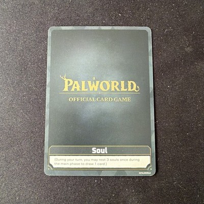 Palworld Official Card Game TCG 2026 Promo card Soul resource