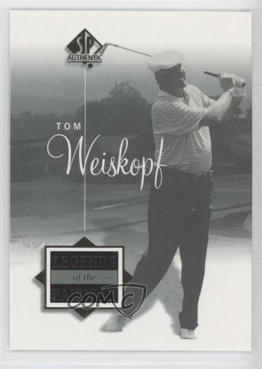 2002 SP Authentic Legends of the Fairway Tom Weiskopf #55SPA 0q3