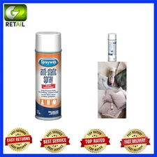 Residue-Free Anti-Static Spray, 6 Oz - Eliminate Static Cling Effortlessly