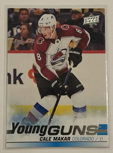 2019-20 Upper Deck Young Guns Cale Makar Colorado Avalanche #493 Rookie RC