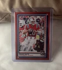 2025 Panini Donruss Optic Drake Maye Red Prizm #47 Patriots /149 Color Match