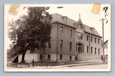 Vintage Minnesota Postcard LE SUEUR St. Anns School 1913 Rppc