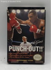 Mike Tyson's Punch-Out!! Nintendo NES CIB Complete in Box 1987