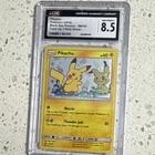 Pokémon TCG Pikachu Promo Black Star SM162 Holo CGC 8.5 2019