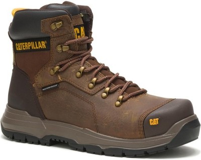 Caterpillar Mens DIAGNOSTIC WP ST Steel Toe Waterproof Work Boot Pyramid US 13M