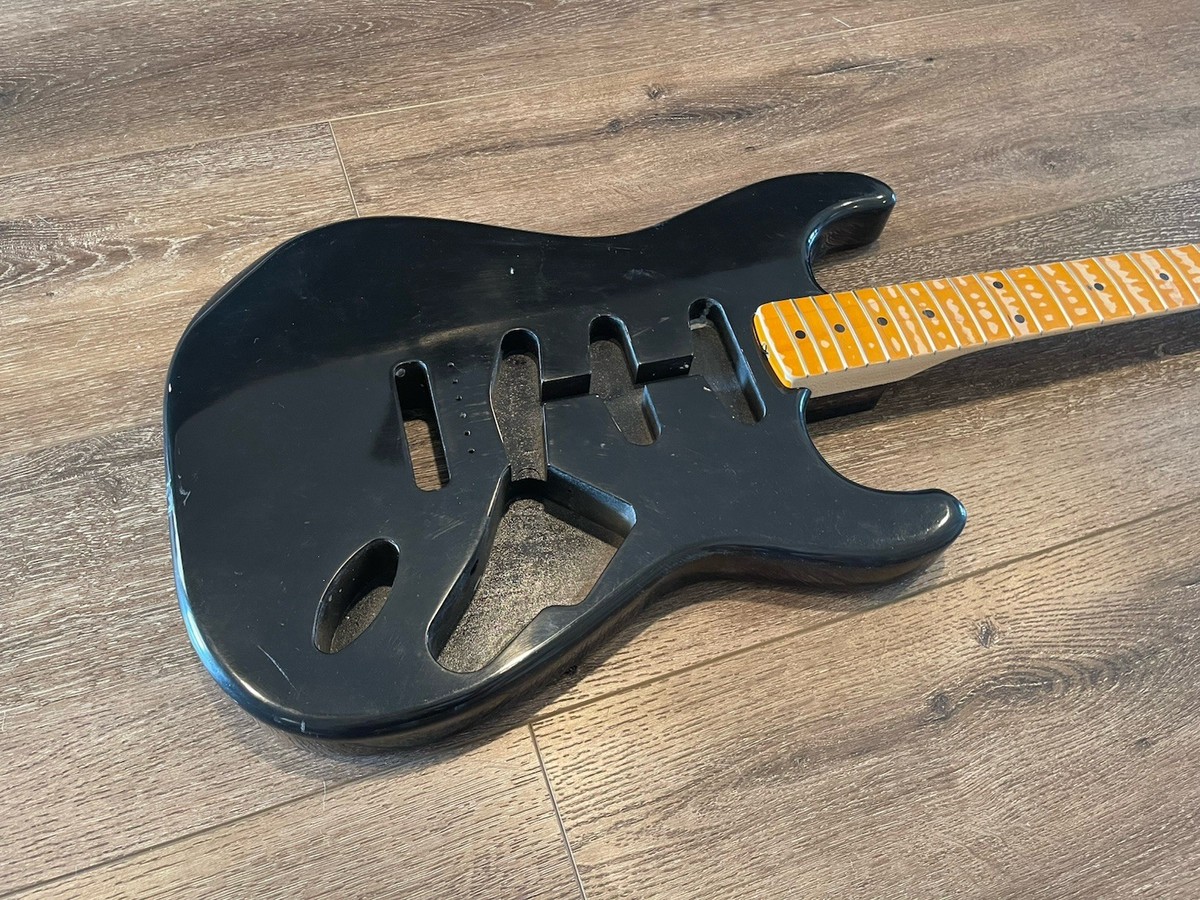 ★★Custom HardRelic Blackie Stratocaster★ Fender Custom Shop Heavy Relic 1958 Stratocaster, Aged Black