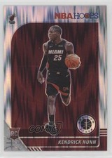 2019 NBA Hoops Premium Stock Rookie Variation Flash Prizm Kendrick Nunn #250 nd3