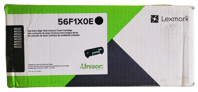 Lexmark 56F1X0E Black Extra High Yield Toner Cartridge Weight: 1lb:12.3oz