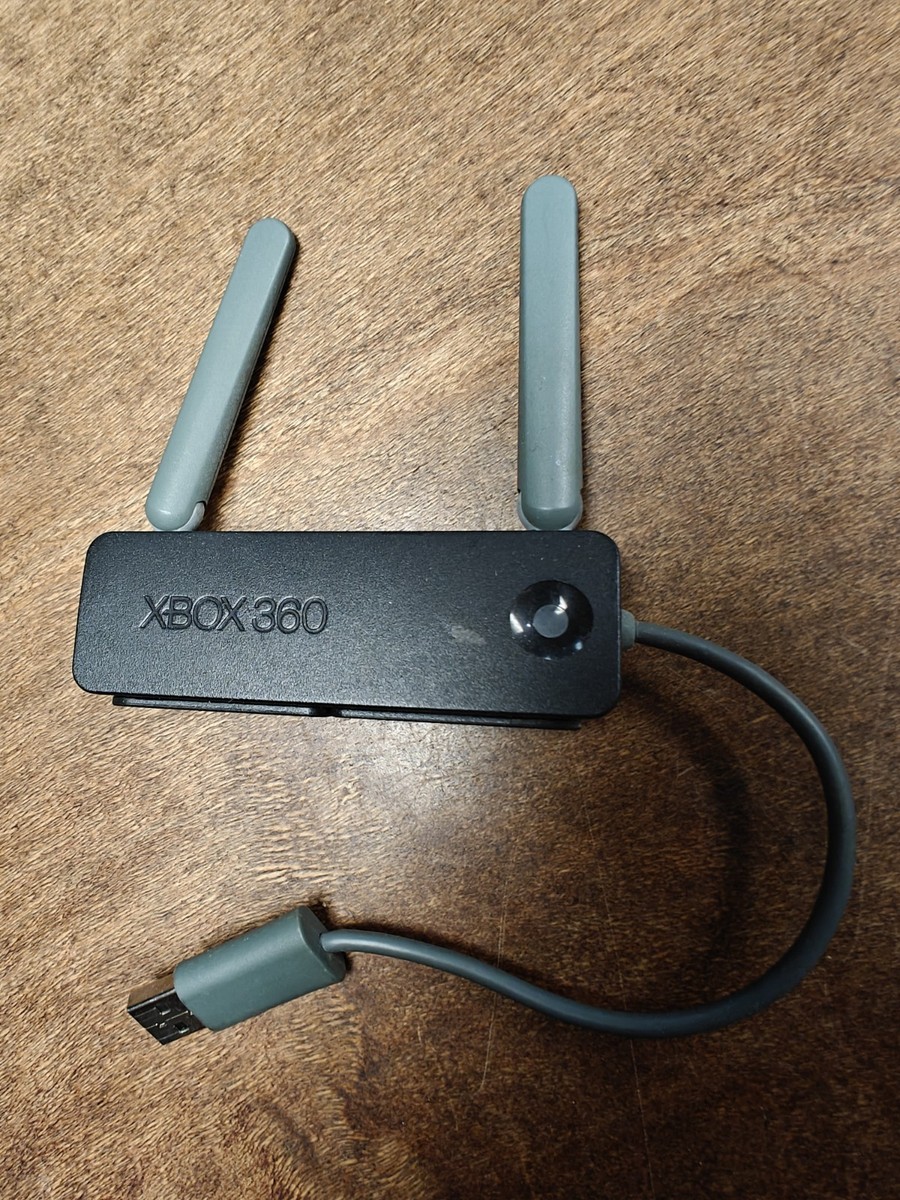 Official OEM Xbox 360 Wireless N Network Adapter WiFi Dual Antenna Model  1398