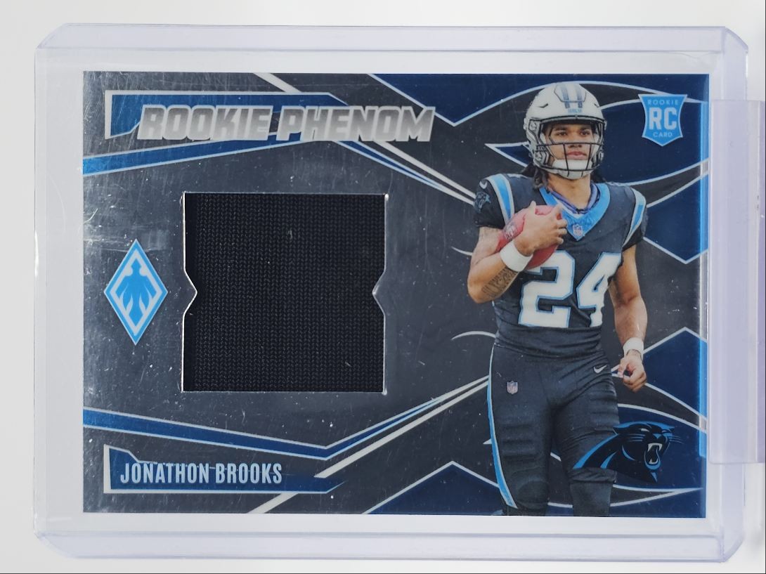 Jonathon Brooks Panini Phoenix Rookie Phenom Jersey #RPJJBS Base