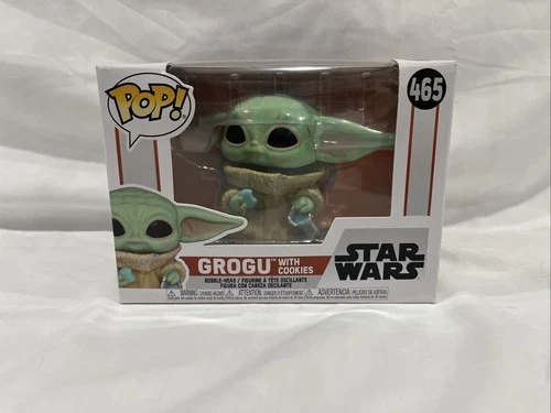 Funko Pop! Star Wars: The Mandalorian Grogu with Cookies Figure 465