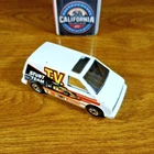 Hot Wheels Vintage Flip-Outs Vaultin' Van White BW Blackwall Hong Kong HK 1986