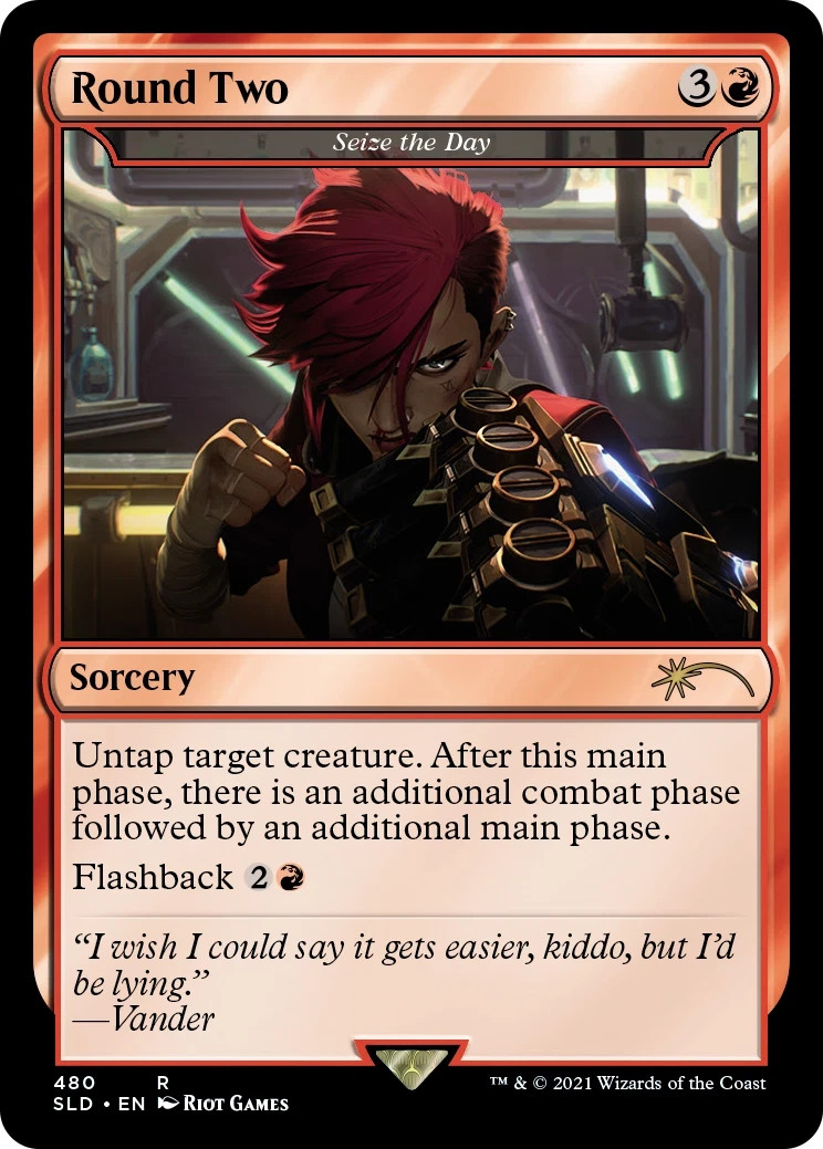 MTG FOIL SECRET LAIR x ARCANE League of Legends DROP SLD Magic the