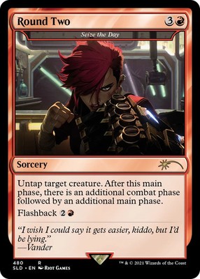 MTG FOIL SECRET LAIR x ARCANE League of Legends DROP SLD Magic the