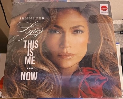JENNIFER LOPEZ This Is Me...Now Translucent Ruby Red Target Vinyl LP NEW SEALED
