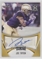 2021 Leaf Draft Auto Gold Joe Tryon-Shoyinka Joe Tryon #BA-JT1 Auto 0g76