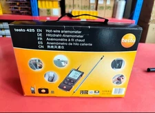 Testo 425 Anemometer with Telescopic Probe Handheld Hot Wire Anemometer #g