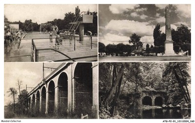 ATGP2-0182-91 - BRUNOY - Die Pyramide - Der Pool - Der malerische Yerres - Der