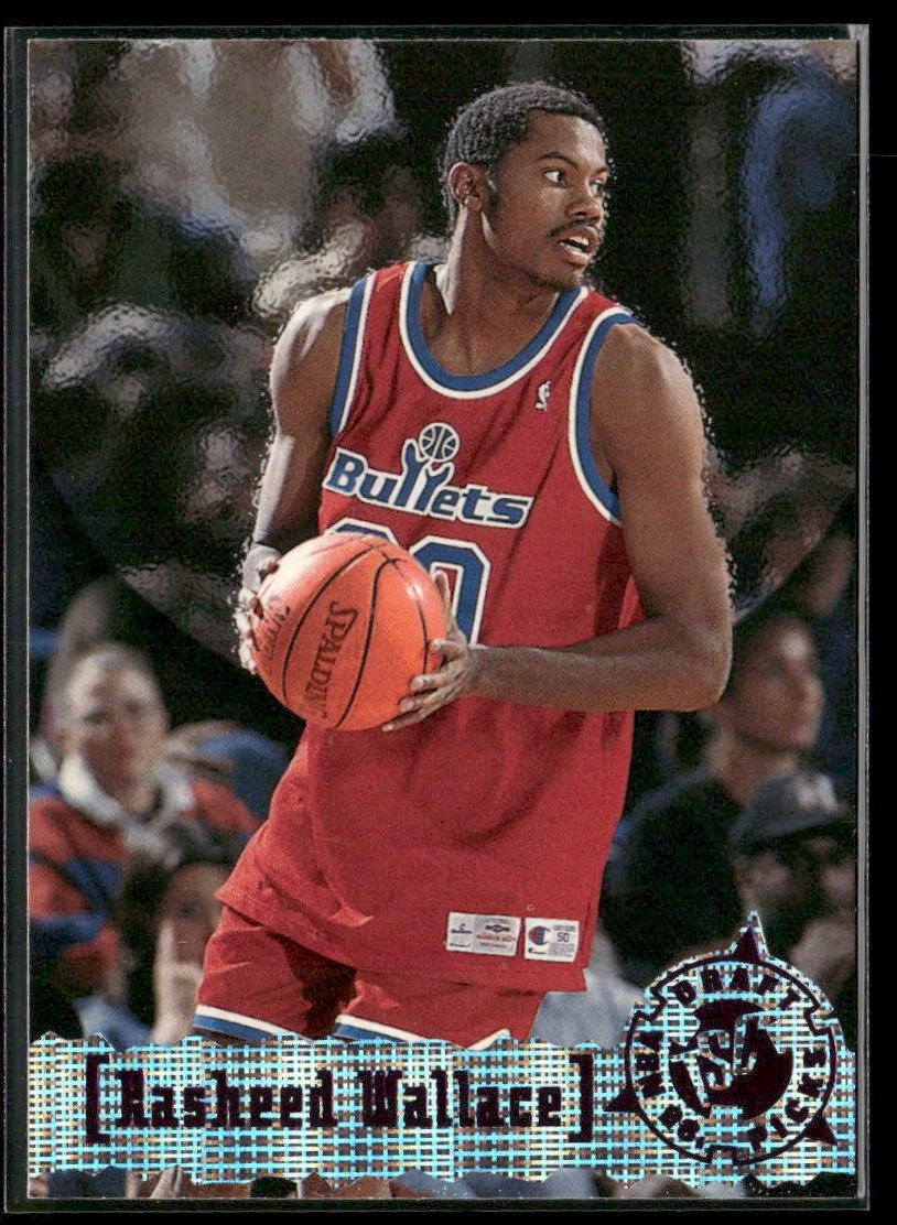 1995-96 Stadium Club #333 Rasheed Wallace Members Only