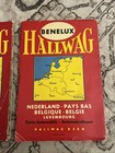 2 Vintage World Travel Hallwag Maps-CH,BENELUX — photo 3