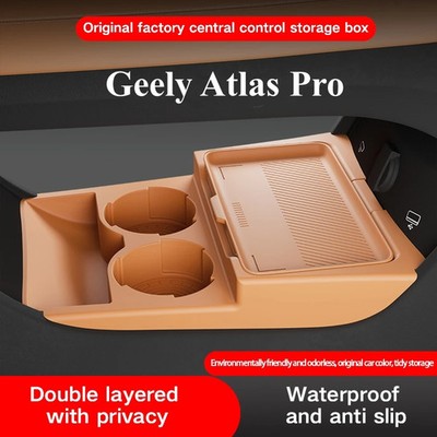 2024 2025 For Geely Atlas Pro Silicone Center Console Below Storage Box